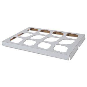 Southern Champion Tray- 12 Count Cupcake box insert (10016) for 1217 box 200 count - Donut-Equipment.com