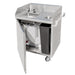 GSW USA HS-M3024 Mobile Hand Sink Self-Contained Stainless Steel with Fresh & Waste Water Tanks ETL Certified - Donut-Equipment.com