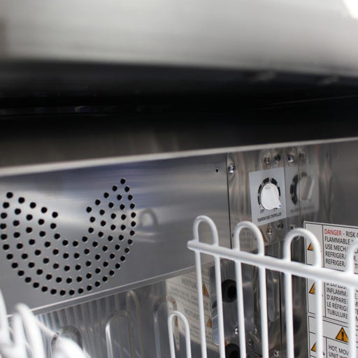 Turbo Air TBC-95SD-N 95" Forced Air Bottle Cooler - Holds (912) 12 oz Bottles, Stainless, 115v - Donut-Equipment.com