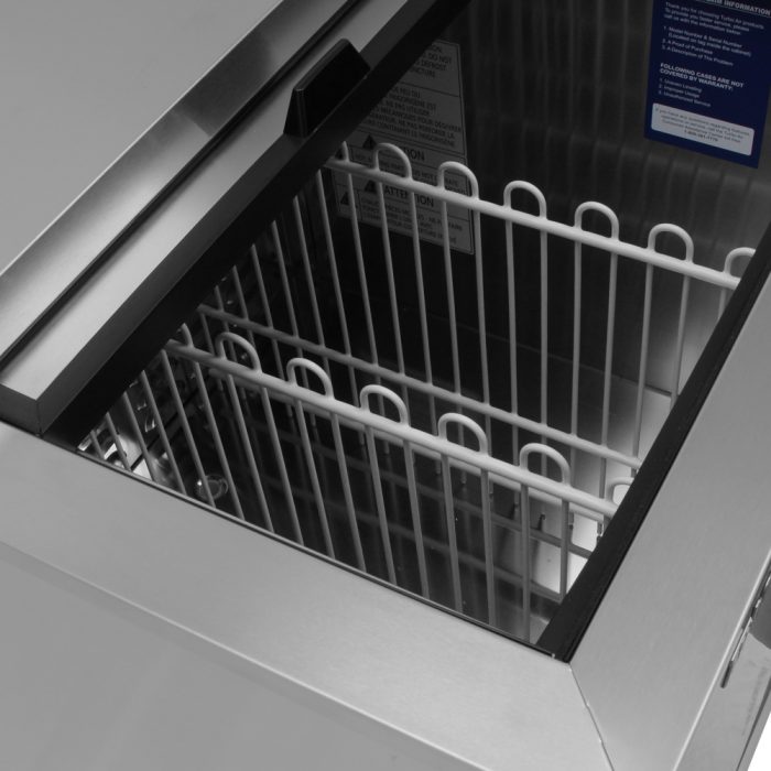 Turbo Air TBC-24SD-N6 24" Super Deluxe Stainless Steel Bottle or Can Cooler - Donut-Equipment.com