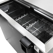 Turbo Air TBC-65SB-N6 65" Forced Air Bottle Cooler - Holds (528) 12 oz Bottles, Stainless Interior, 115v - Donut-Equipment.com