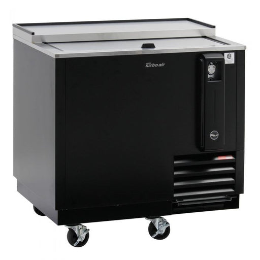 Turbo Air TBC-36SB-N6 36" Super Deluxe Black Exterior Bottle Cooler - Donut-Equipment.com
