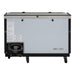 Turbo Air TBC-50SB-N6 50" Super Deluxe Black Exterior Bottle Cooler 2 Lids - Donut-Equipment.com