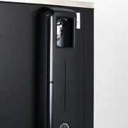 Turbo Air TBC-36SB-N6 36" Super Deluxe Black Exterior Bottle Cooler - Donut-Equipment.com