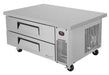 Turbo Air TCBE-48SDR-E-N 53 5/8" Super Deluxe Chef Base Refrigerator with (2) Drawers – 115v - Donut-Equipment.com