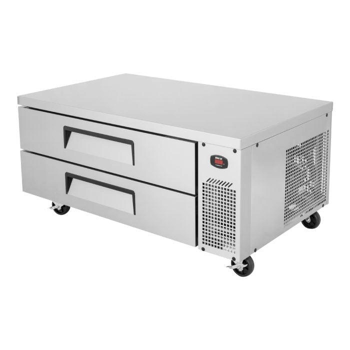 Turbo Air TCBE-52SDR-N 52 1/4" Super Deluxe Chef Base w/ (2) Drawers - 115v - Donut-Equipment.com