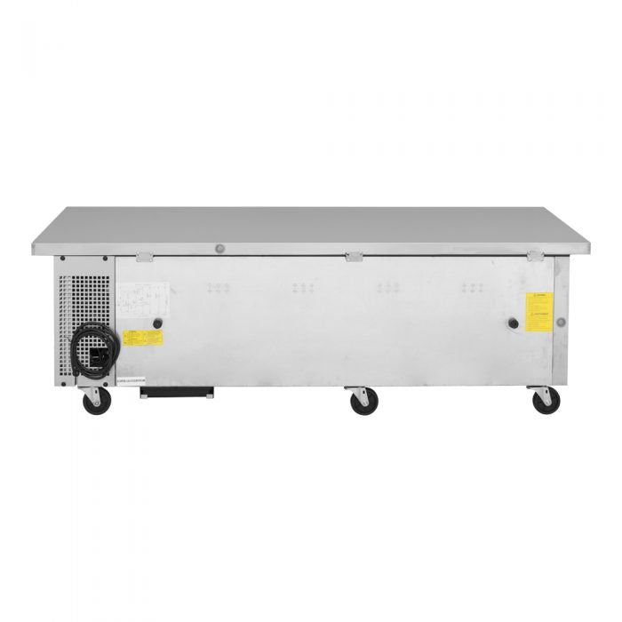 Turbo Air TCBE-72SDR-E-N 78" Super Deluxe Chef Base w/ 4 Drawers - 115v - Donut-Equipment.com