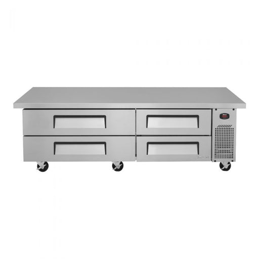 Turbo Air TCBE-72SDR-E-N 78" Super Deluxe Chef Base w/ 4 Drawers - 115v - Donut-Equipment.com