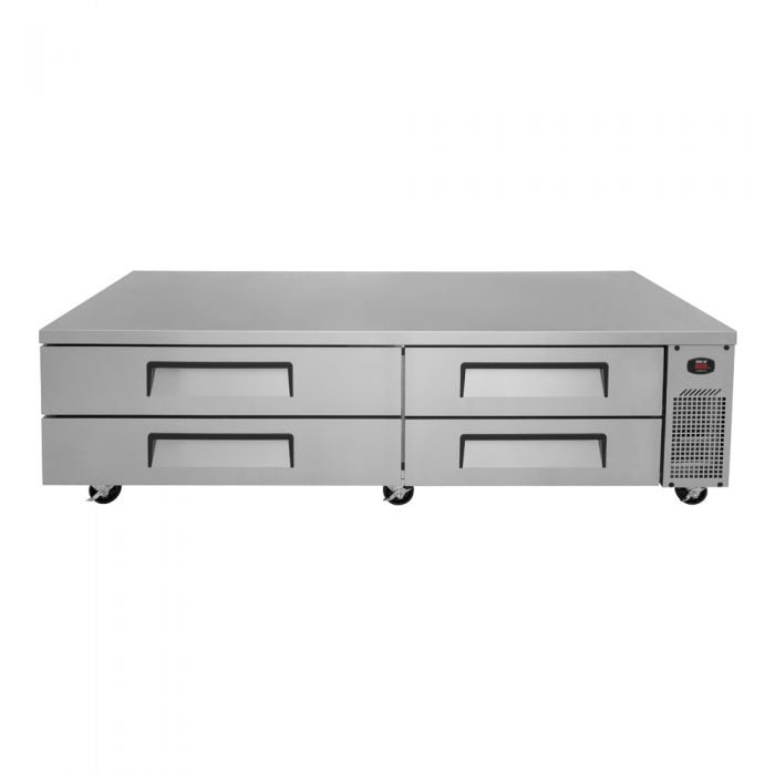 Turbo Air TCBE-82SDR-N 83 5/8" Super Deluxe Chef Base w/ (4) Drawers - 115v - Donut-Equipment.com