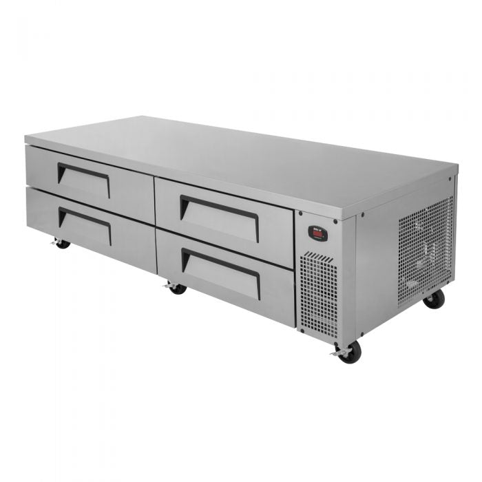 Turbo Air TCBE-82SDR-N 83 5/8" Super Deluxe Chef Base w/ (4) Drawers - 115v - Donut-Equipment.com
