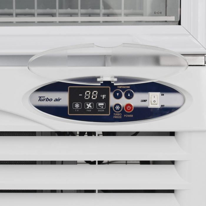 Turbo Air TGIM-23W-N 27" Indoor Ice Merchandiser w/ Bottom Mount Compressor - Glass Door, 115v - Donut-Equipment.com