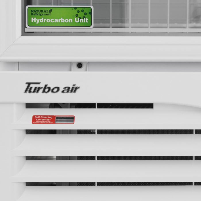 Turbo Air TGIM-23W-N 27" Indoor Ice Merchandiser w/ Bottom Mount Compressor - Glass Door, 115v - Donut-Equipment.com