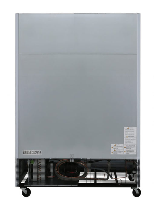 Turbo Air TGIM-49W-N 54" Indoor Ice Merchandiser w/ Bottom Mount Compressor - Glass Door, 115v - Donut-Equipment.com