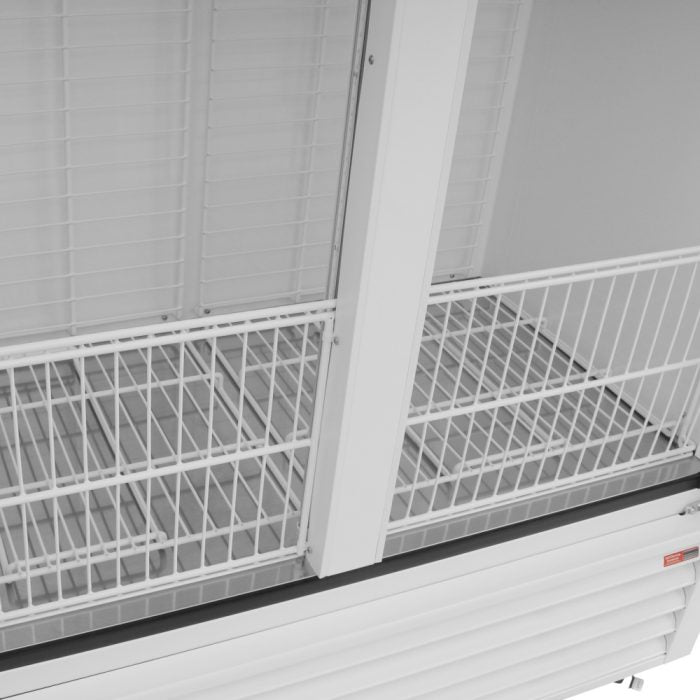 Turbo Air TGIM-49W-N 54" Indoor Ice Merchandiser w/ Bottom Mount Compressor - Glass Door, 115v - Donut-Equipment.com