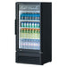 Turbo Air TGM-10SDB-N6 26" Black Super Deluxe Countertop Refrigerator w/ Glass Swing Door – Front Access, LED Lighting, 115v - Donut-Equipment.com