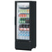 Turbo Air TGM-23SDHB-N6 27" Black Super Deluxe Glass Door Refrigerator – Hinged Door, LED Lighting, 115v - Donut-Equipment.com
