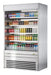Turbo Air TOM-48ES-N 48" Stainless Steel Vertical Open Air Cooler w/ (5) Levels, 115v - Donut-Equipment.com