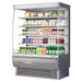 Turbo Air TOM-60DXS-N 60" Stainless Steel Extra Deep Vertical Open Air Cooler w/ (5) Levels, 115v - Donut-Equipment.com