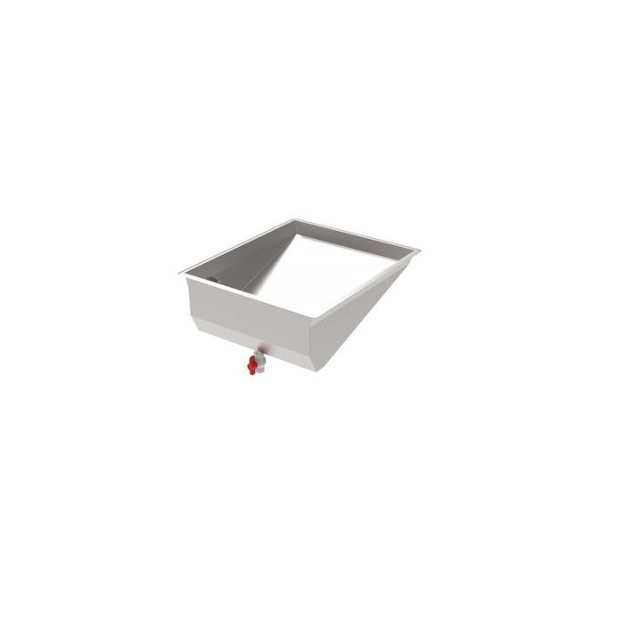 GSW USA DN-PAN Top Glazing Sugar Pan 24-1/4"W x 30"L Stainless Steel - Donut-Equipment.com