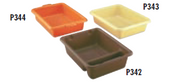 Faribo P344 Tote Box, 20"L x 14-1/2"W x 5"H, 3 Gallon - Donut-Equipment.com