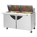 Turbo Air TST-60SD-24-N 60" 2 Door Mega Top Refrigerated Sandwich Prep Table - Donut-Equipment.com