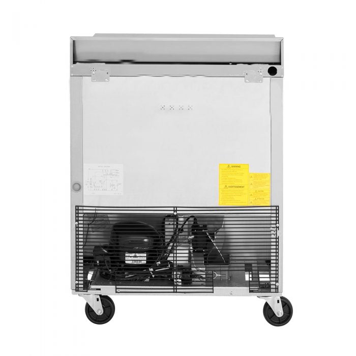 Turbo Air TWR-48SD-D2-N 48 1/4" Super Deluxe Worktop Refrigerator w/ (2) Sections, 2 Drawers & 1 Solid Door - Donut-Equipment.com