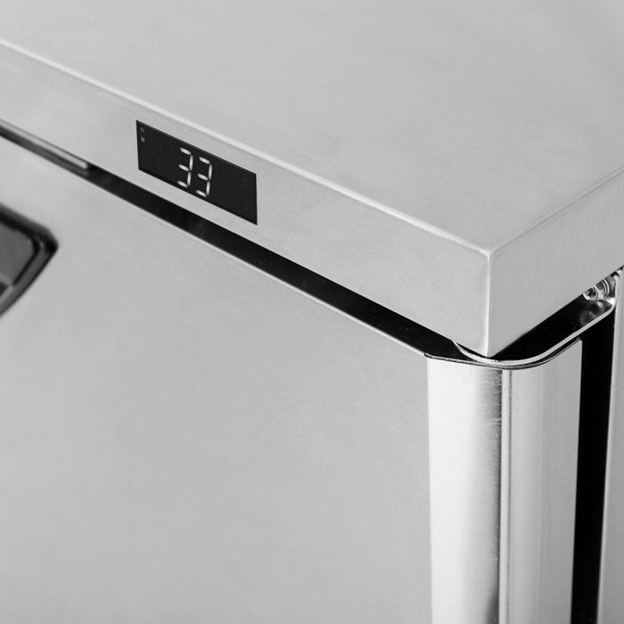 Turbo Air TWF-28SD-N 27 1/2" Super Deluxe Worktop Freezer w/ (1) Section, 1 Solid Door - Donut-Equipment.com
