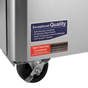 Turbo Air TWF-28SD-N 27 1/2" Super Deluxe Worktop Freezer w/ (1) Section, 1 Solid Door - Donut-Equipment.com