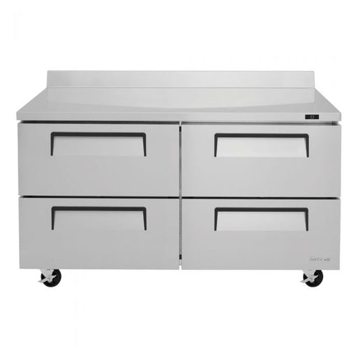 Turbo Air TWR-60SD-D4-N 60 1/4" Super Deluxe Worktop Refrigerator w/ (2) Sections, 4 Drawers - Donut-Equipment.com