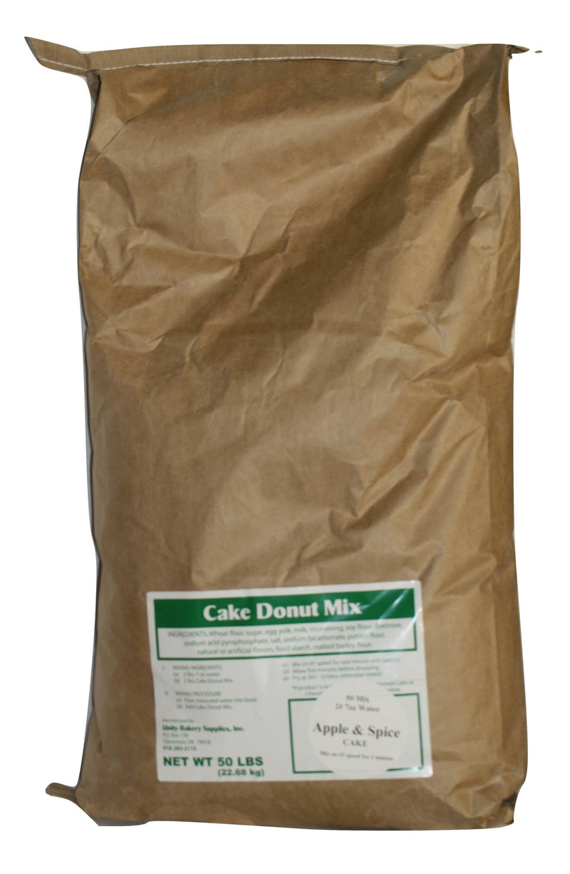 Sweet Apple Cider Donut Mix Free Sample- 5 pounds free you only pay shipping & handling - Donut-Equipment.com