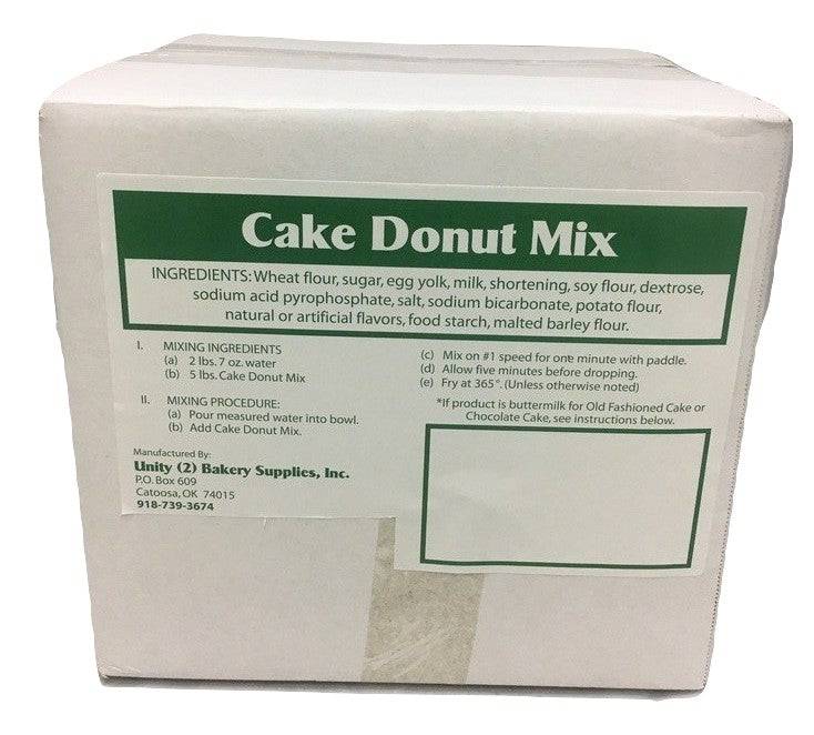 Vanilla Cake Donut Mix-35# Gross Weight for Parcel Service Orders - Donut-Equipment.com