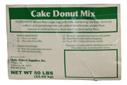 Vanilla Cake Donut Mix 50# - Donut-Equipment.com