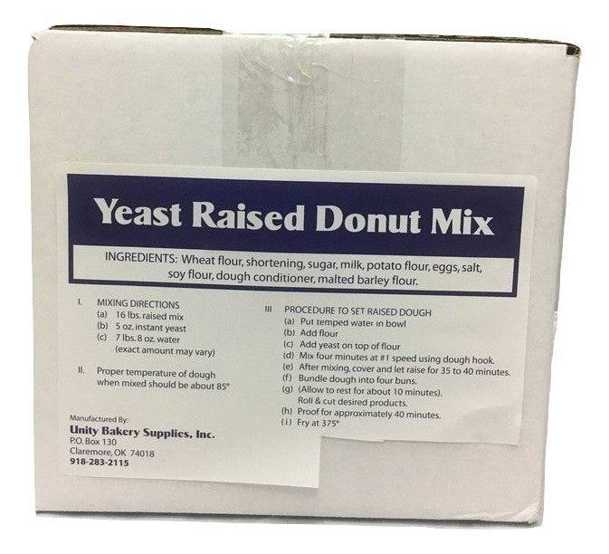 Blue Label Raised Donut Mix- -35# - Donut-Equipment.com