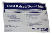 Blue Label Yeast Raised (Table Cut) Donut Mix 50# - Donut-Equipment.com