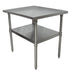 BK Resources 24" x 24" 18 Gauge Stainless Steel Work Table with Galvanized Undershelf – Prep Table - Donut-Equipment.com