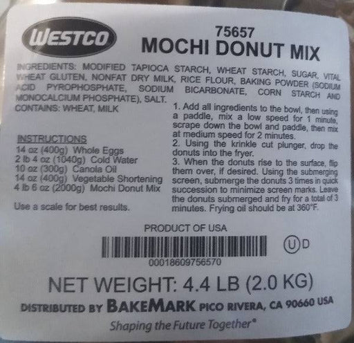Westco Mochi Donut Mix 35.2 lbs - Donut-Equipment.com