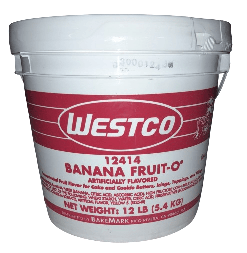 Westco Banana Fruito Icing Fruit 12# - Donut-Equipment.com