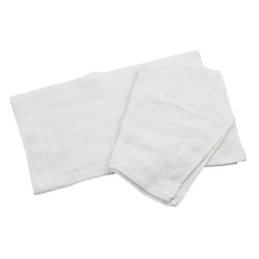 Winco BTW-30 White 16" x 19" Cotton Bar Towel (12pack) - Donut-Equipment.com