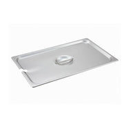 WINCO One Third Size Steam Pan & Slotted Lid, Stainless - Donut-Equipment.com