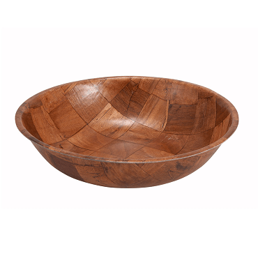 Winco Woven Wood Dough Bowl 20" - Donut-Equipment.com