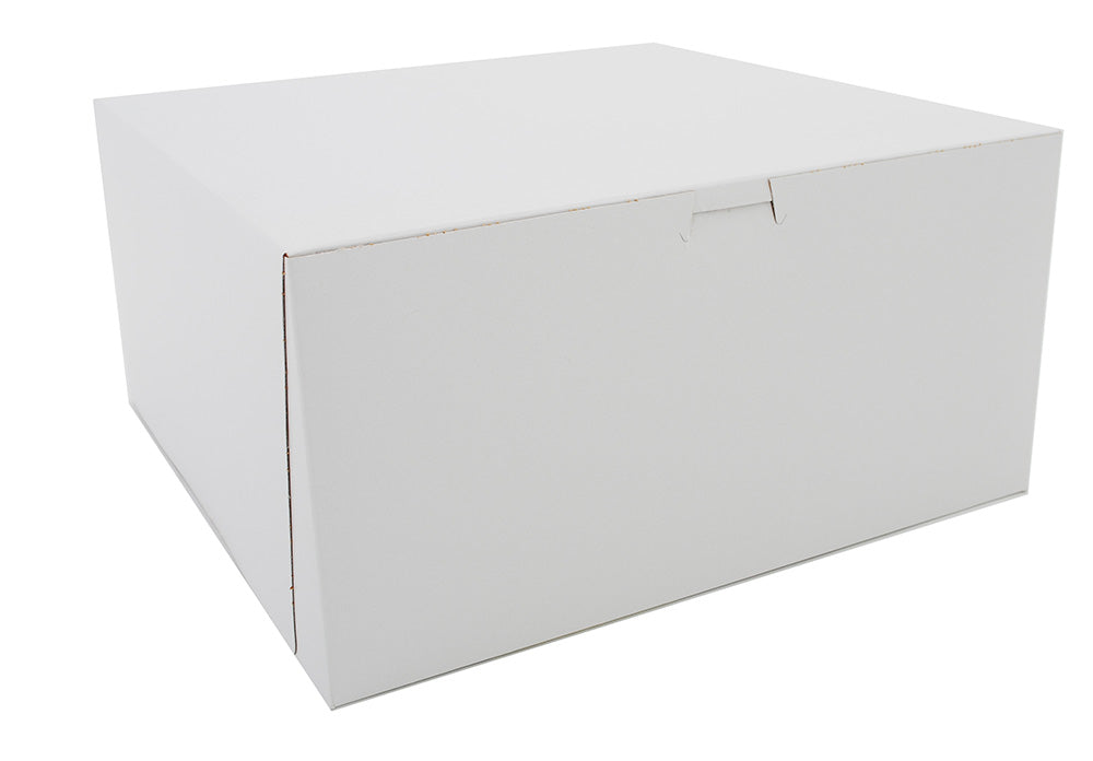 12 x 12 x 6 in LC White Bakery Boxes 100 count