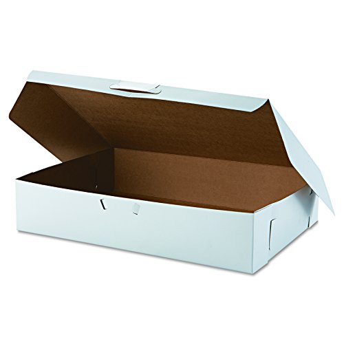 19 x 14 x 4 50 count 1/2 Sheet Cake Box-Bakery Box