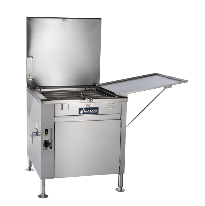 Avalon ADF24-E Donut Fryer 24" X 24" Electric (1 phase) Right Side Drain Board with Submerger Screen (ASUB24-E)