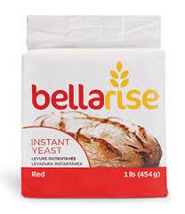 Instant Rise Dry Yeast- Bella Rise Yeast- Single 1 pound pack -.