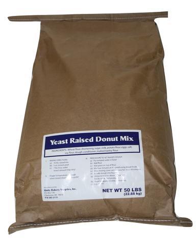 Blue label Raised donut mix free sample-5 pounds free, but you pay for shipping & handling