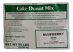 Blueberry Cake Donut Mix-35# Gross Weight for Parcel Service Orders.