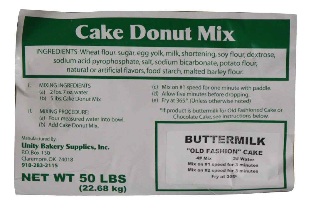 Buttermilk "Old Fashioned Style" Cake Donut Mix- 50#