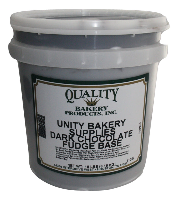 Quality Dark Chocolate Fudge Base For Icings and Glaze-18 pounds