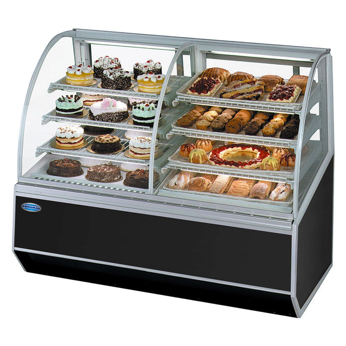 Cherry Blossom External Color SGR7748 Refrigerated High Volume Series Display Case 77" x 35.31" x 48"