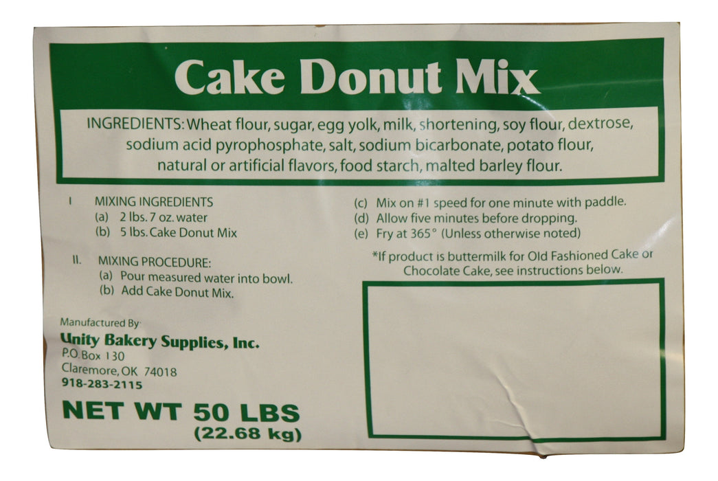 Vanilla Cake Donut Mix 50#